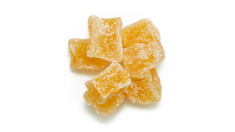 ORGANIC CRYSTALLIZED DICED GINGER 8-16 MM